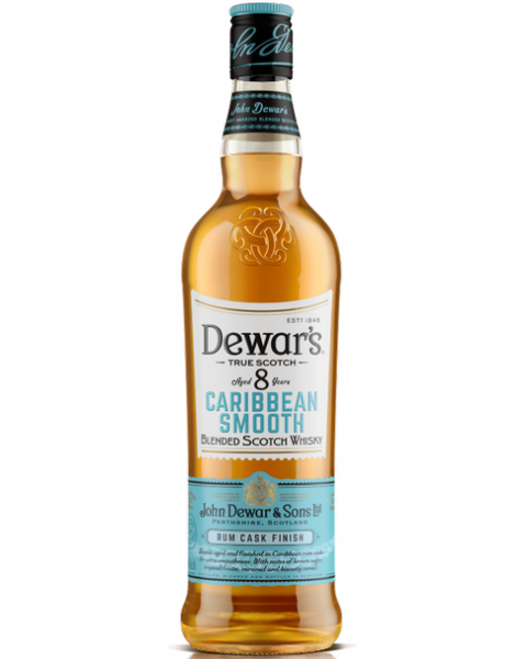Dewar's caribbean smooth 8ans - 75 cl