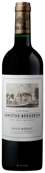 Château Lamothe Bergeron / Haut Médoc
 2019 75cl 
